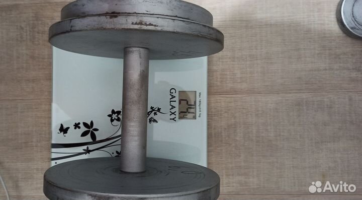 Гантели разборные, стальные по 24.4 кг