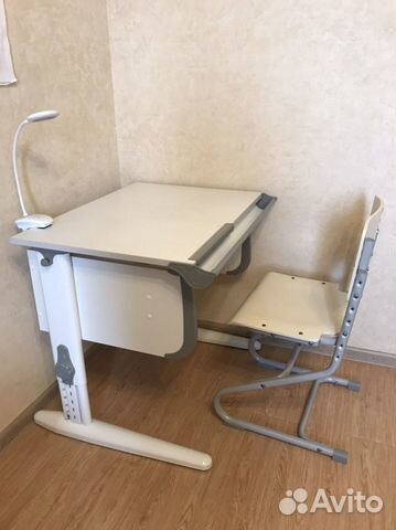Растущая парта и стул дэми