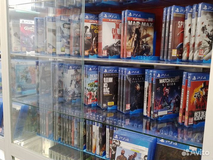 Игры PS4, PlayStation 4, диски, игры на дисках