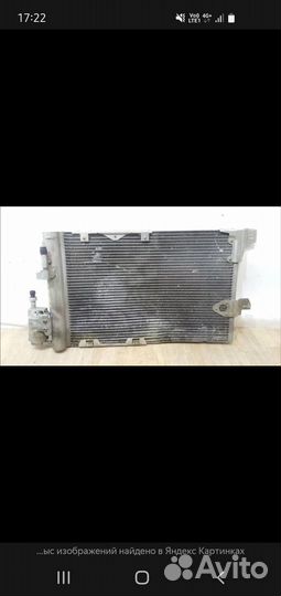 Радиатор охлаждения опель астра h дизель 1.3