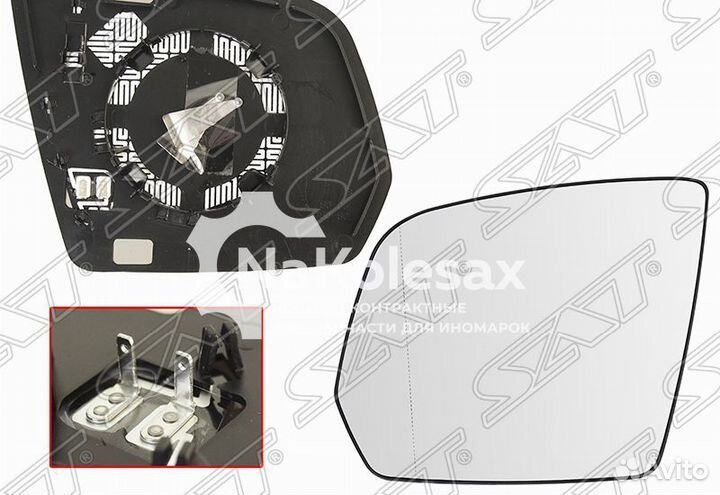 Полотно зеркала mercedes mercedes M W164 08-12/GL