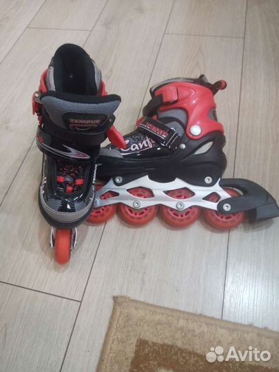 Роликовые коньки детские раздвижные