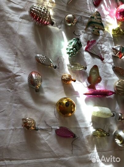 Елочные игрушки СССР одним лотом