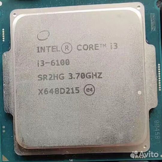 Процессор i3 6100