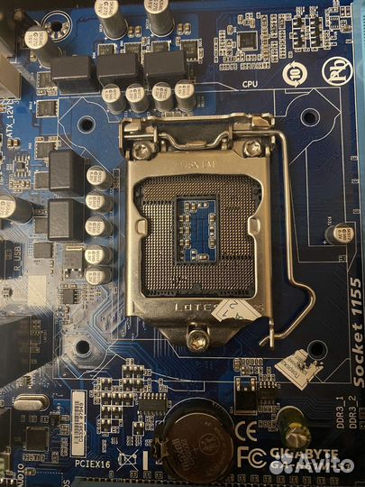 Материнская плата 1155 Gigabyte ga-h61m-s1