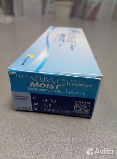 Линзы acuvue moist