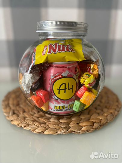 Конфеты в банке,сладкий букет,сладкий подарок