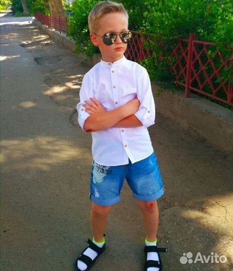 Комплект рубашка и шорты для мальчика