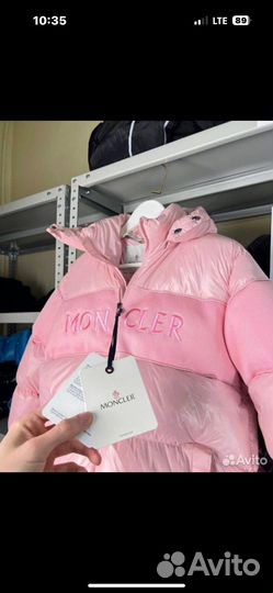 Пуховик moncler женский