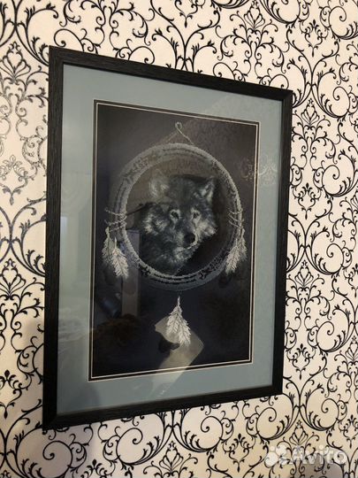 Картина вышитая крестом