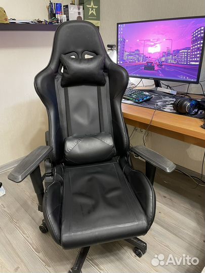 Игровое геймерское кресло Brabix Carbon GM-115