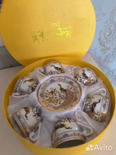 Новый кофейный набор на 6 перс.(фарфор)