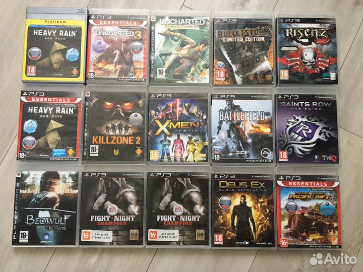 Диски для ps3