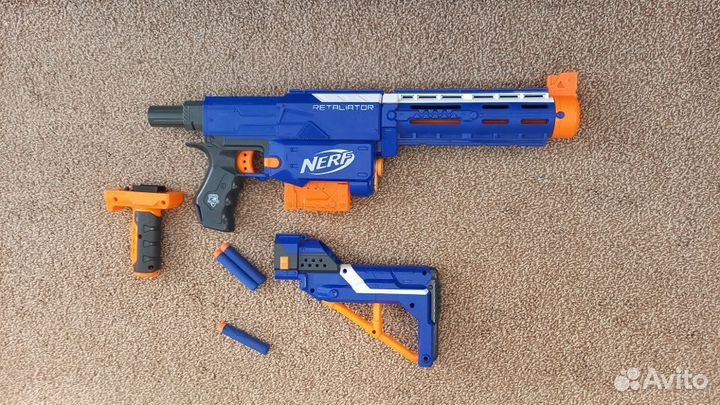 Игрушечный дробовик / ружье nerf retaliator