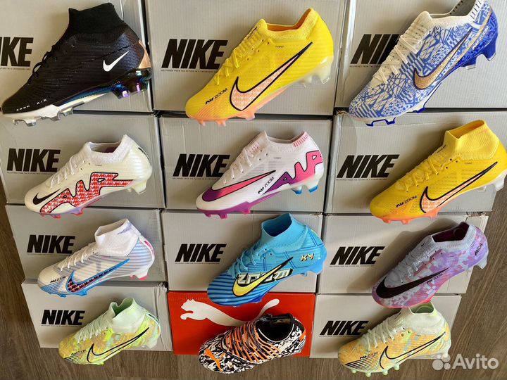 Футбольные бутсы Nike air zoom mercurial vapor 15