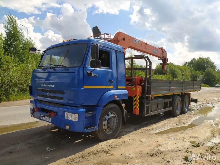 КамАЗ 65117 с КМУ, 2012