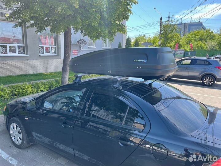 Бокс Active M 450 черный матовый на Lancer