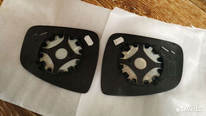 Стёкла боковых зеркал Renault Sandero/Logan (пара)