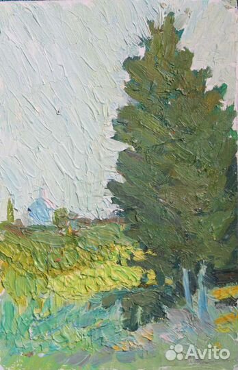 Этюд маслом