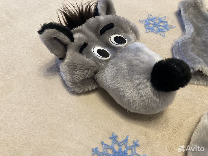 Новогодний костюм для мальчика 2-5 лет Волк