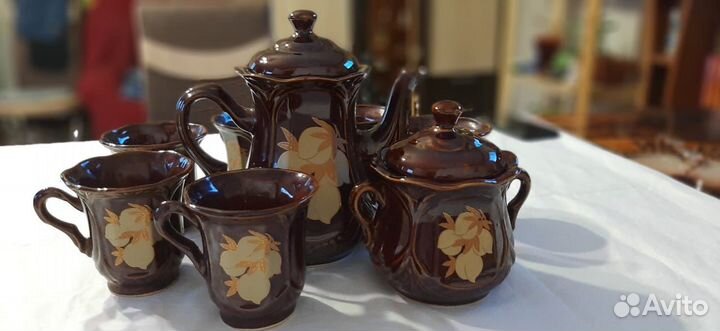 Керамический чайный сервиз