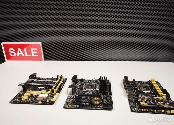 3 материнские платы 1150