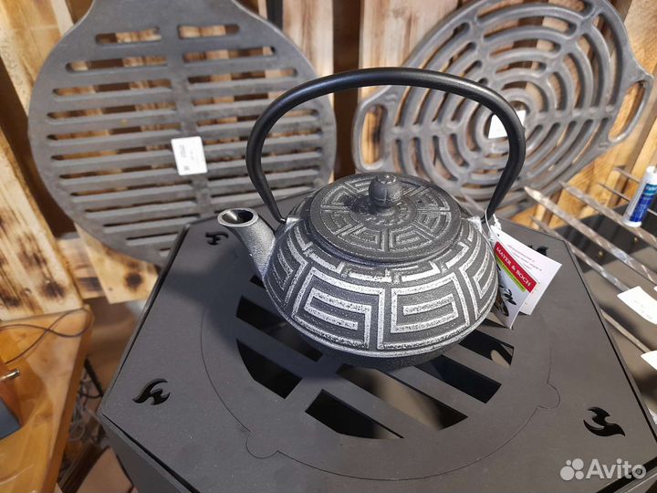 Чугунный заварочный чайник