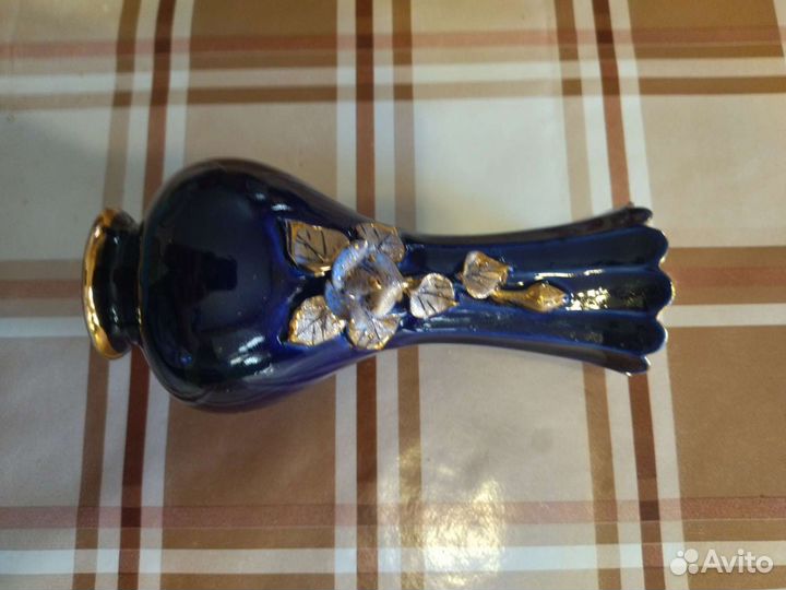 Ваза СССР кобальт