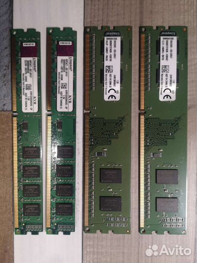 Оперативная память Kingston ddr3 4х2 Гб