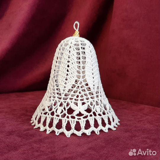 Новогодние колокольчики. Набор ёлочных украшений