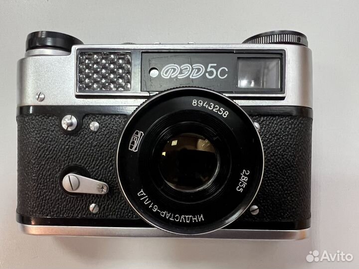 Фотоаппарат фэд 5С объектив Индустар-61л/д