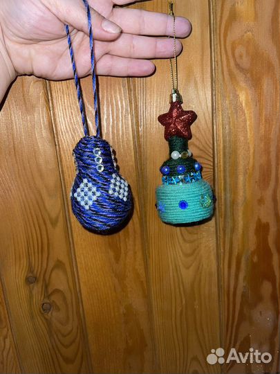 Новогодние игрушки ручной работы