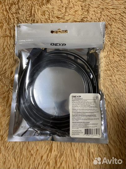 Mini hdmi на hdmi кабель 1.8м