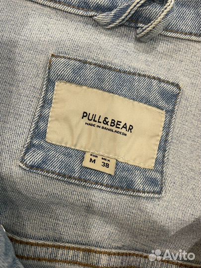 Джинсовая куртка pull bear