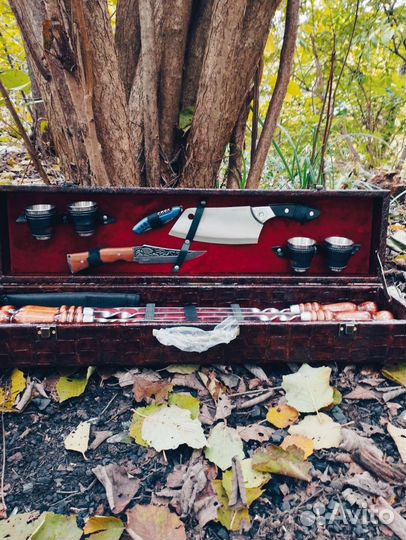 Подарочный набор для мужчины с шампурами