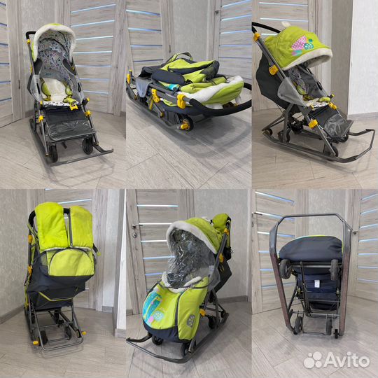 Коляска санки