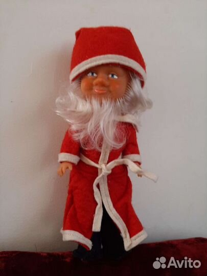 Елка СССР Кукла чудик гдр новый,Дедушка Мороз