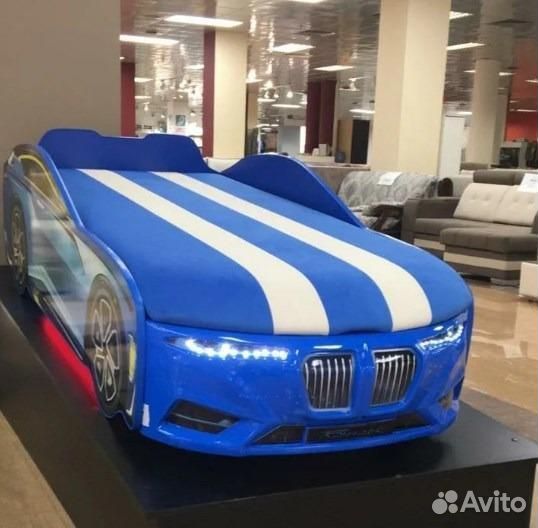 Детская кровать-машина