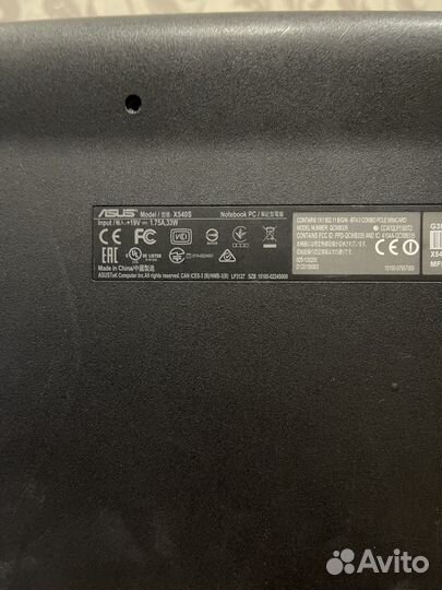 Ноутбук на запчасти