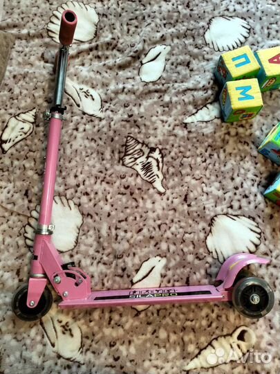 Самокат детский 3х колесный