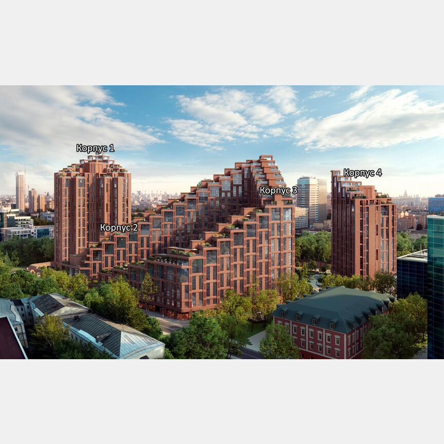 1-к. апартаменты, 41,9 м², 5/25 эт.