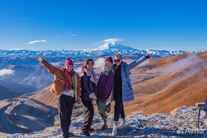 Экскурсии в горы Кавказа с проф фотографиями