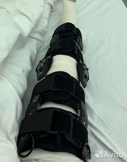 Ортез на коленный сустав с шарнирами