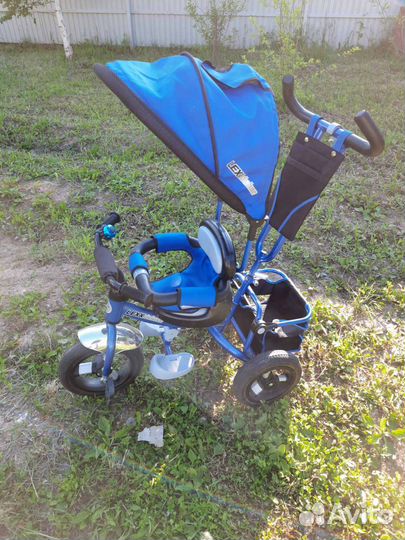 Детский трехколесный велосипед бу