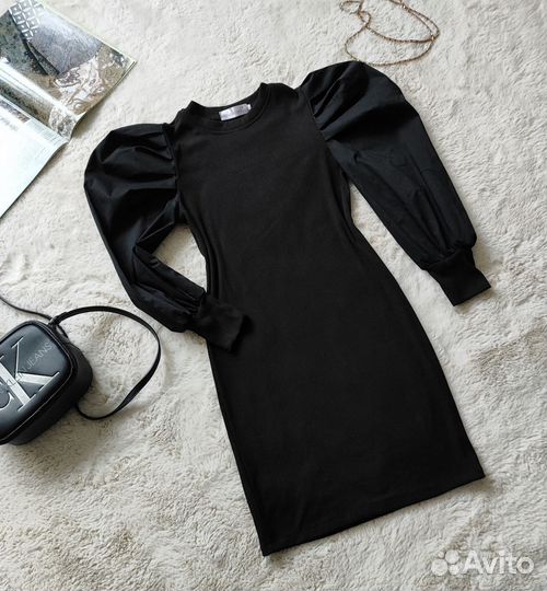 Маленькое черное платье для девочки 154 158