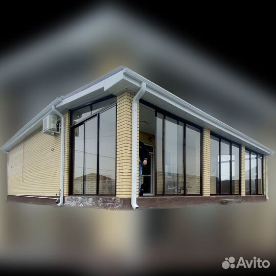 Раздвижные окна на веранду