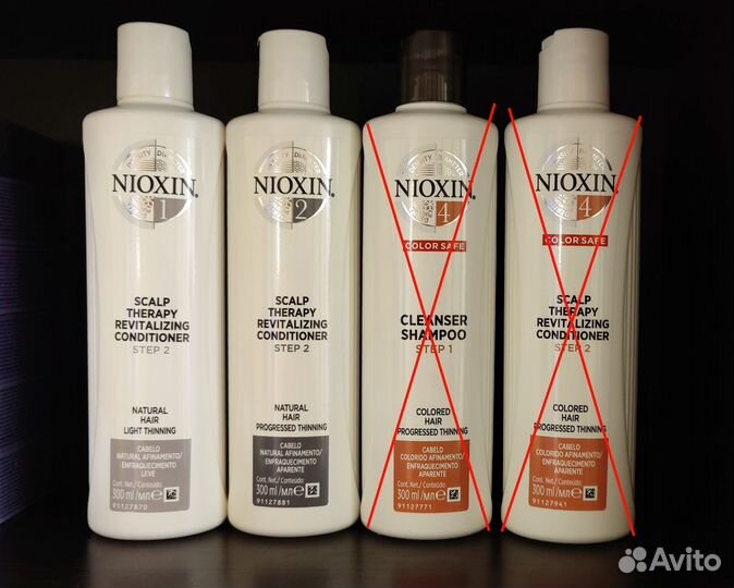 Средства для волос Nioxin
