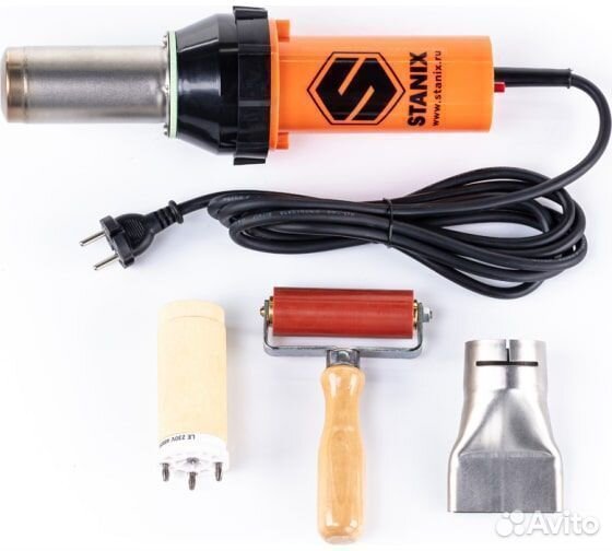 Сварочный фен stanix 3400 для сварки внахлёст