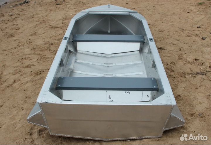 Новая алюминиевая лодка Малютка-Н 2.9 м.с булями