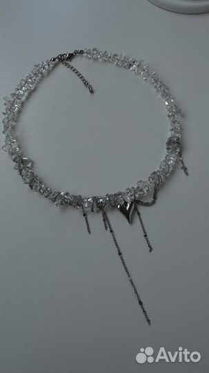 Чокер колье ожерелье украшение на шею серьги
